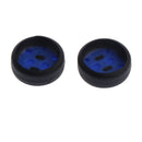 Anti-slip Silicone ThumbGrips Thumbstick Caps Case Cover for Game Controller Blue And Black