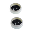 Pair Analog Controller Thumb Grip Caps for Xbox One/Xbox 360 Controller Black