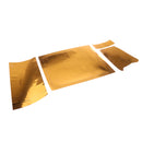 Replacement Console and Wireless Controller Skin Set Cover for Xbox One S Gold