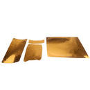 Replacement Console and Wireless Controller Skin Set Cover for Xbox One S Gold
