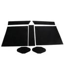 Replacement Console Wireless Controller Skin Set Protector Cover for Sony PS4 PRO Black
