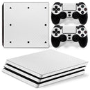 Replacement Console Wireless Controller Skin Set Protector Cover for Sony PS4 PRO White