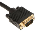 10m/32ft VGA 15Pin Male to Male Video Coaxial Monitor Cable Gold Plated for Projector