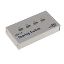 4 Ports USB 2.0 Auto Sharing switch 4 in 1 out USB switcher Adapter Box Selector for PC Scanner Printer Copier Plotter