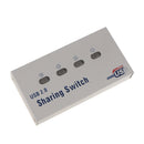 4 Ports USB 2.0 Auto Sharing switch 4 in 1 out USB switcher Adapter Box Selector for PC Scanner Printer Copier Plotter
