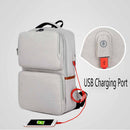 Notebook Backpack 15.6'' Waterproof Laptop Bag Shoulder Case USB Charge Port