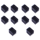 10 Pcs 3D Printer Parts Accessories Black Cooling Block Heatsink for TMC2100