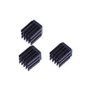 10 Pcs 3D Printer Parts Accessories Black Cooling Block Heatsink for TMC2100