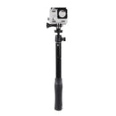 Portable Handheld Monopod With 1/4'' Ball Head Telescopic Selfie Stick For Canon Nikon DSLR Camera