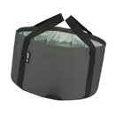 Multifunctional Collapsible Wash Basin Water Bucket w/ Bunch pocket Gray