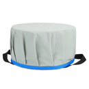Multifunctional Collapsible Wash Basin Water Bucket w/ Bunch pocket Blue