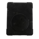 Black Full Body Protective Silicon Rubber Cover Case Stand for iPad 2 3 4 Tablets