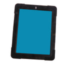 Black Full Body Protective Silicon Rubber Cover Case Stand for iPad 2 3 4 Tablets