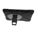 Black Full Body Protective Silicon Rubber Cover Case Stand for iPad 2 3 4 Tablets