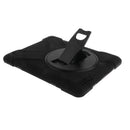 Black Full Body Protective Silicon Rubber Cover Case Stand for iPad 2 3 4 Tablets