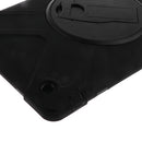 Black Full Body Protective Silicon Rubber Cover Case Stand for iPad 2 3 4 Tablets