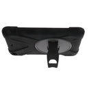 Black Full Body Protective Silicon Rubber Cover Case Stand for iPad mini 1 2 3 Tablets