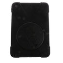Black Full Body Protective Silicon Rubber Cover Case Stand for iPad mini 1 2 3 Tablets
