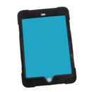 Black Full Body Protective Silicon Rubber Cover Case Stand for iPad mini4 Tablets