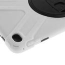 White Full Body Protective Silicon Rubber Cover Case Stand for iPad Mini4 Tablets