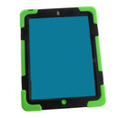 Green Full Body Protective Silicon Rubber Cover Case Stand for iPad 2 3 4 Tablets