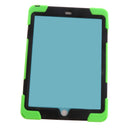 Green Full Body Protective Silicon Rubber Cover Case Stand for iPad Air2 Tablets