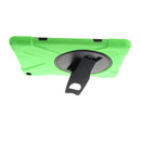 Green Full Body Protective Silicon Rubber Cover Case Stand for iPad Air2 Tablets