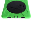 Green Full Body Protective Silicon Rubber Cover Case Stand for iPad Pro9.7 Tablets