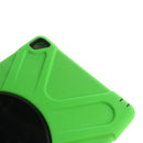Green Full Body Protective Silicon Rubber Cover Case Stand for iPad Pro9.7 Tablets