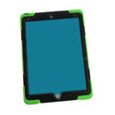 Green Full Body Protective Silicon Rubber Cover Case Stand for iPad Pro9.7 Tablets