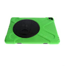 Green Full Body Protective Silicon Rubber Cover Case Stand for iPad Pro9.7 Tablets
