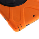 Orange Full Body Protective Silicon Rubber Cover Case Stand for iPad Air Tablets