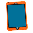 Orange Full Body Protective Silicon Rubber Cover Case Stand for iPad Mini 1 2 3 Tablets