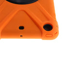 Orange Full Body Protective Silicon Rubber Cover Case Stand for iPad Mini 1 2 3 Tablets
