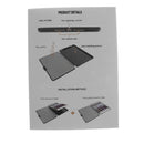 Blue Smart Stand Magnetic Protective Case Cover for Tablet iPad mini 1 2 3