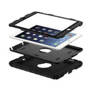 Heavy Duty Shock-Absorption Non Slip Case Cover for Apple ipad air1 Black