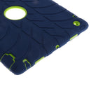 Heavy Duty Shock-Absorption Non Slip Case Cover for Apple ipad 2/3/4 Blue