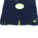 Three Layer Armor Defender Protective Case Stand for ipad air1 Blue for Student