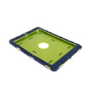 Three Layer Armor Defender Protective Case Stand for ipad air1 Blue for Student