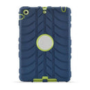 Heavy Duty Shock-Absorption Non Slip Case Cover for Apple ipad 2/3/4 Blue