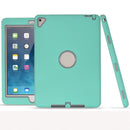 Silicone Back Cover Case Soft Protective Wrap Skin for Apple iPad Mint-Green 2017 New IPad 9.7