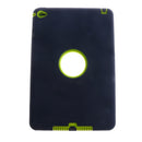 Silicone Back Cover Case Soft Protective Wrap Skin for Apple iPad Blue Mini 4
