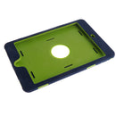 Silicone Back Cover Case Soft Protective Wrap Skin for Apple iPad Blue Mini 4