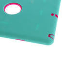 Rose Red Heavy Duty Rugged Shockproof Drop Resistance Case Cover for Apple 2017 New IPad 9.7