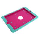Rose Red Heavy Duty Rugged Shockproof Drop Resistance Case Cover for Apple 2017 New IPad 9.7