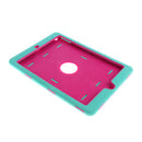 Rose Red Heavy Duty Rugged Shockproof Drop Resistance Case Cover for Apple 2017 New IPad 9.7