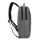 Waterproof Laptop Protector Backpack Travel School Rucksack School Bag Grey