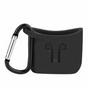 Silicone Keychain Case Cover Shockproof Skin For Apple AirPods Charging Case