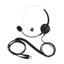 Telephone Headset 2.5mm Noise Cancelling with Mic Over Head for Call Center