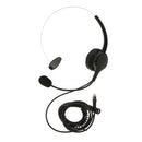 HT582 LCD Display Telephone With Corded Headset Call Center Phone Dial Pad